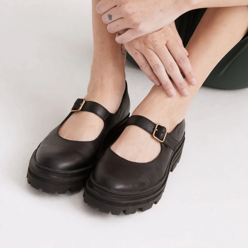 Madewell The Freya Lugsole Mary Jane